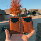 'TRAD' VERTICAL BIFOLD WALLET
