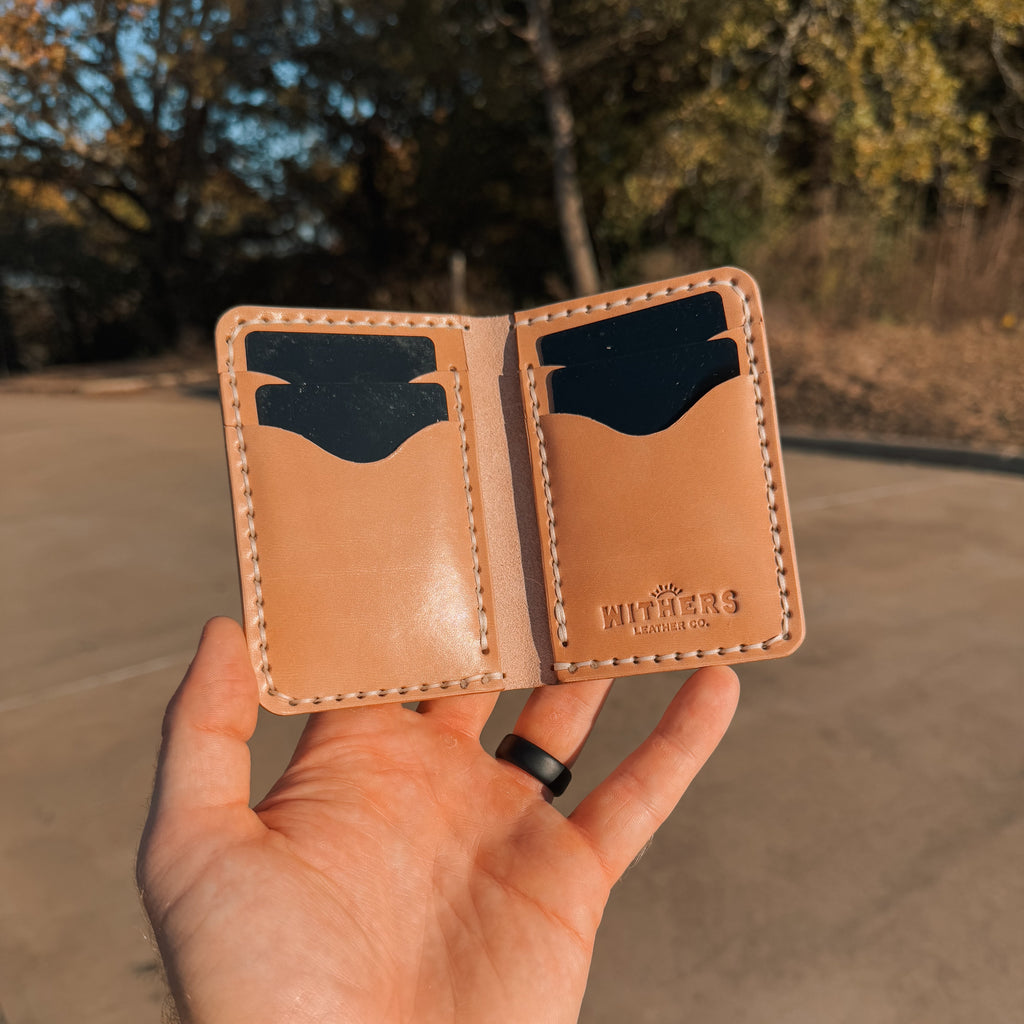 'TRAD' VERTICAL BIFOLD WALLET