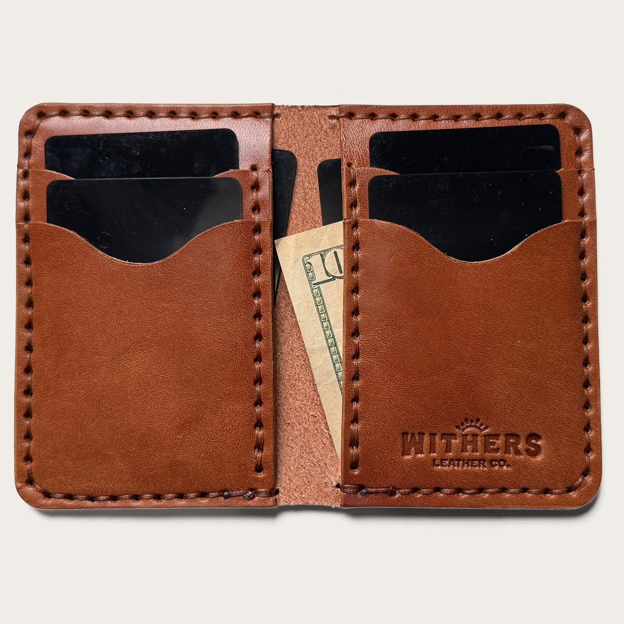 'TRAD' VERTICAL BIFOLD WALLET