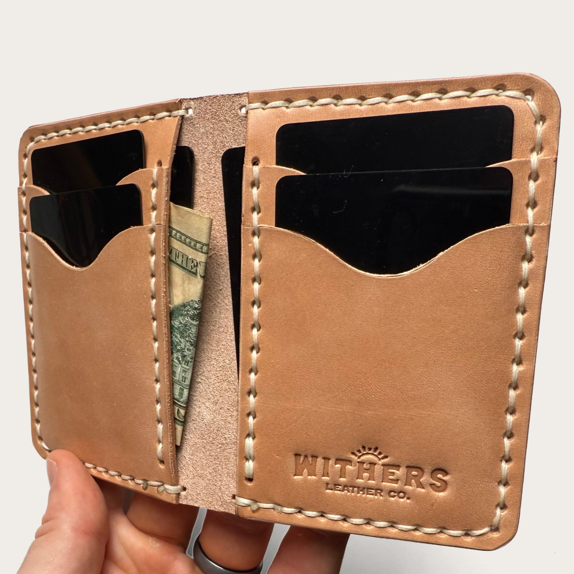 'TRAD' VERTICAL BIFOLD WALLET