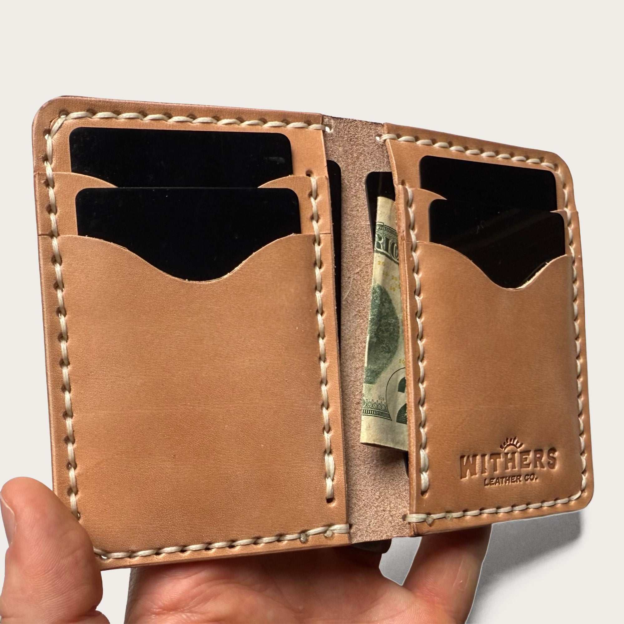 'TRAD' VERTICAL BIFOLD WALLET