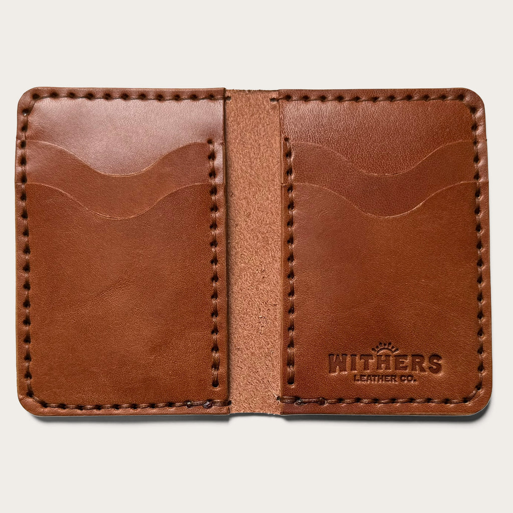 'TRAD' VERTICAL BIFOLD WALLET