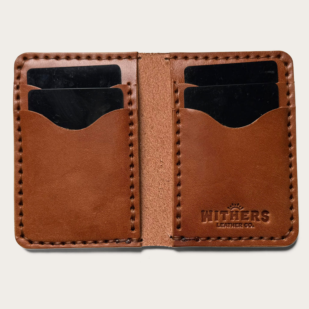 'TRAD' VERTICAL BIFOLD WALLET
