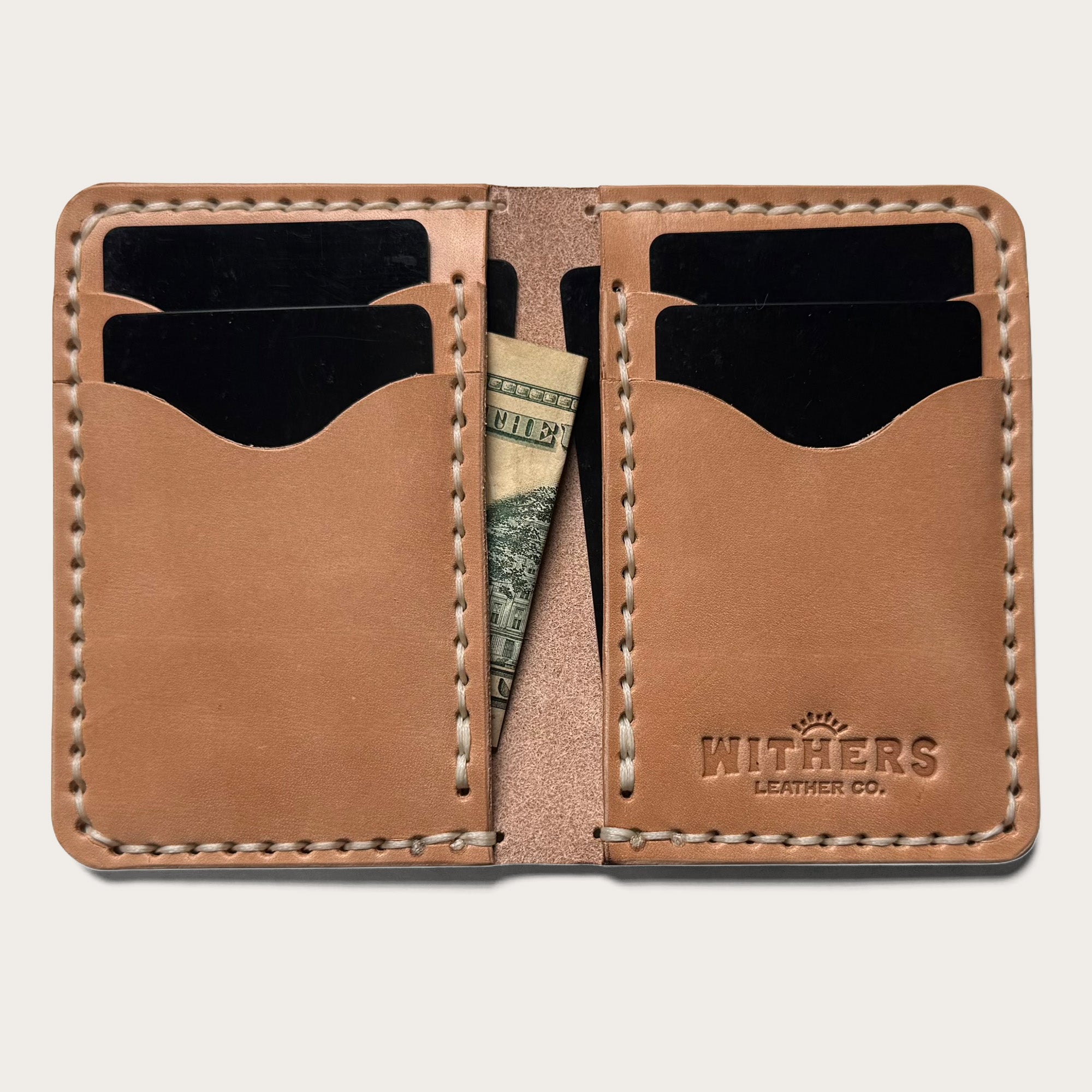 'TRAD' VERTICAL BIFOLD WALLET